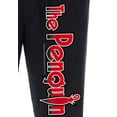 thumbnail image 3 of DC Comics Men's Batman Villains The Penguin Logo Loungewear Pajama Pants, 3 of 5