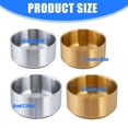 thumbnail image 3 of ANXPTIME Pack of 2 Stainless Steel Rice Bowls with Smooth Surfaces for Easy Cleaning, 3 of 10