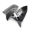 thumbnail image 2 of Rearview Mirror Shells Side Wing Mirror Cover Carbon Fiber Style Pair Replacement For F32 F30 F31 F33 F36, 2 of 6