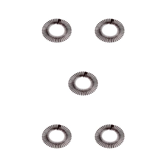 Jumpingount Clip de peine de peluca en U, accesorios para pelucas, peines de extensión, resistente al desgaste, accesorio de a juego de belleza Type2 NO2