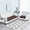 Brown, variant on Waterproof Cushion Sofa Seat Cover Tightly Wrapped Protection Plush Fiber Living Room