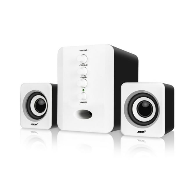 Mini USB Subwoofer Bass Speaker with Treble and Bass Adjustment