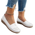 thumbnail image 2 of Willtoo Orthopedic Flat Loafer for Women 2026 Women's Arch Support Cloe Toe Wide Feet Classic Shoes Casual Easy Slip on Vintage Shoes with Barefoot Feel Comfortable Loafers for Outdoor Walking, 2 of 5
