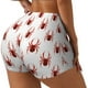 thumbnail image 1 of Balery Spiders Insects Pantalones cortos de entrenamiento estampados para mujer, sin costuras, ajustados, para gimnasio, yoga, correr, deportes, ejercicio activo, fitness.-Medium, 1 of 8