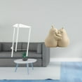 thumbnail image 2 of Mesita de noche,Mesa auxiliar de acrílico transparente,mesa auxiliar transparente de 2 niveles,Mesa pequeña de acrílico,mesita de noche pequeña,compacta,sujetalibros, 2 of 8