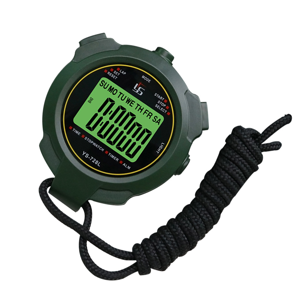 Designice Professional Training Stopwatch Multi-Function Stopwatch Luminous Timer - image 4 of 7