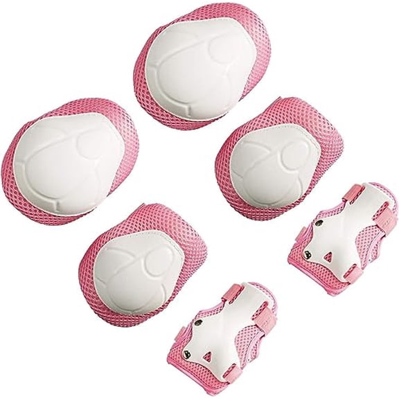 3 in 1 Kids Protective Gear,Knee Pads Elbow Pads Wrist Guards Set for Kids 3-14 Years,Protective Gloves and Elbow Pads with Wrist Guards for Skating Cycling Bike Rollerblading Scooter
