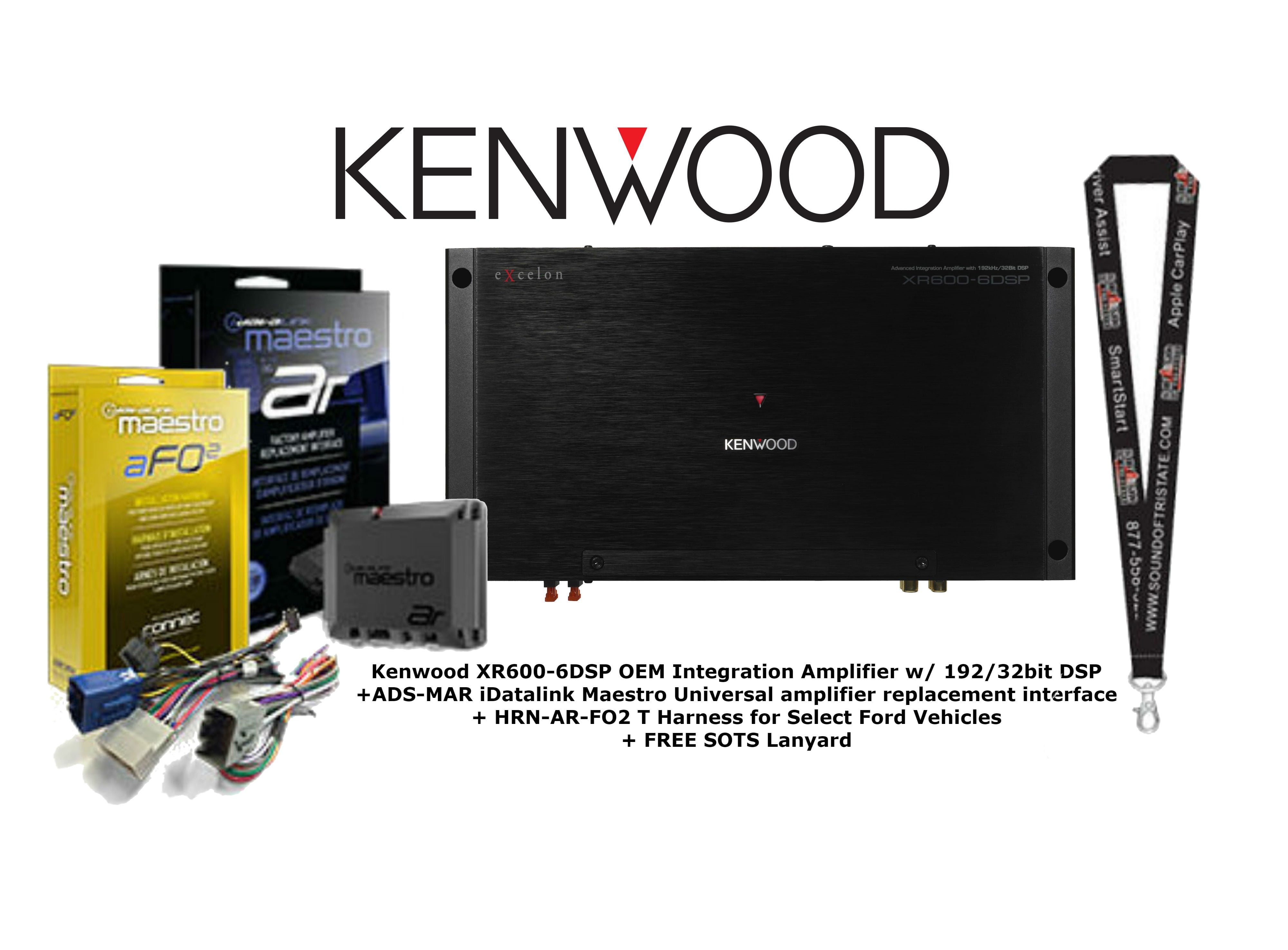 Kenwood eXcelon XR6006DSP w/ ADS MAR & FO2 Package