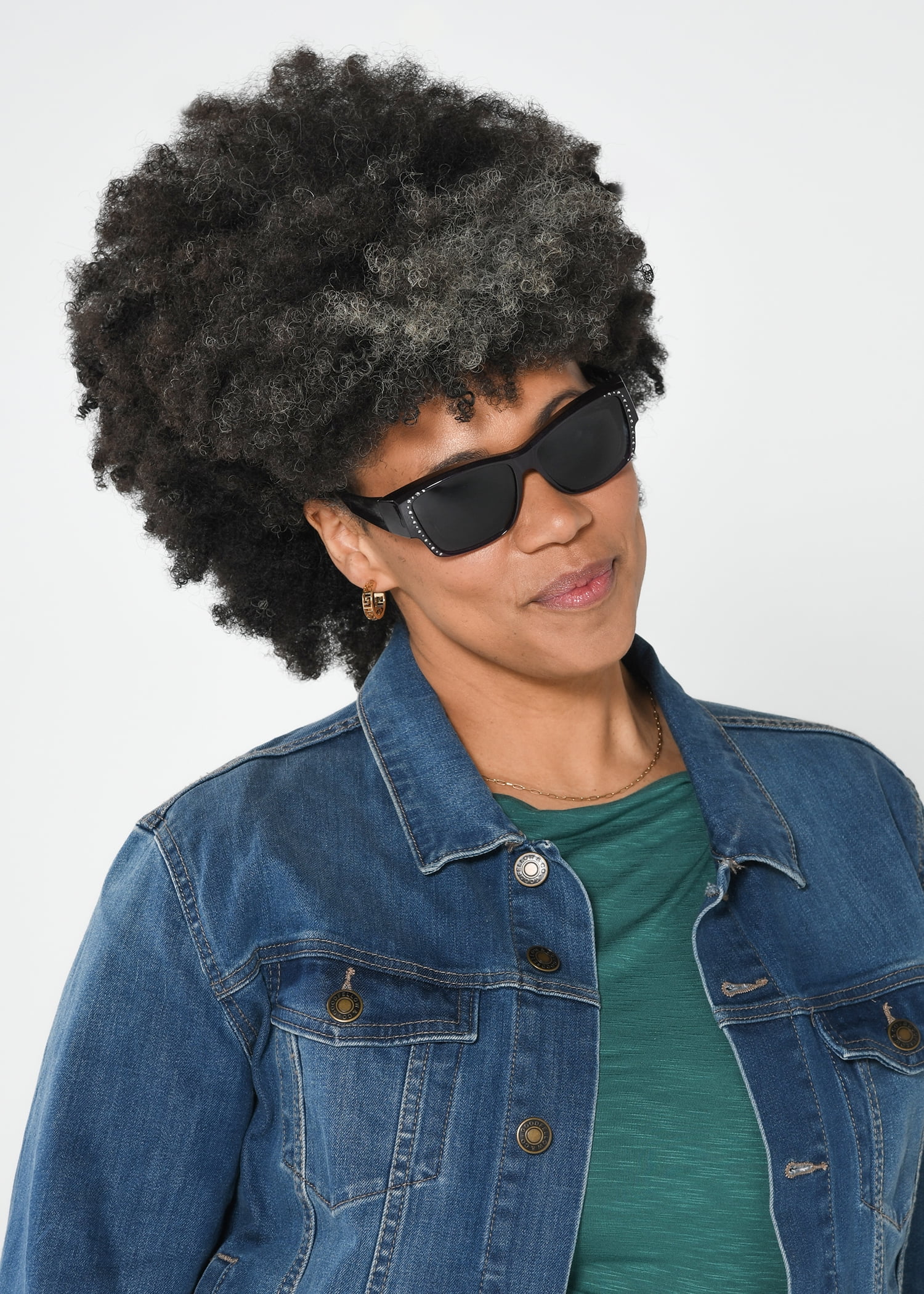 Solar Shield Dioptics Unisex Square Fashion Sunglasses Black