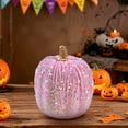 thumbnail image 4 of Pink Velvet Pumpkin Decor, Sequined Artificial Foam Pumpkin, 1 PC Fall, Thanksgiving & Halloween Table Centerpiece for Farmhouse Home Decor (Size Optional), 4 of 8