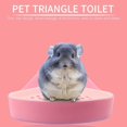 thumbnail image 5 of Rabbit Toilet Litter Tray,Small Animal Toilet Potty, Pet Litter Trays for Rabbit, (Pink), 5 of 5