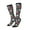 2 Black-1, variant on Women Crew Soft Moisture-wicking Socks Holiday Christmas Cookies Pattern Design Cotton Socks, One Size fit All