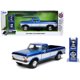 thumbnail image 1 of Camioneta Pickup Personalizada Ford F-150 1979 Azul Caramelo y Blanco Jada Toys 1/24 Diecast, 1 of 1