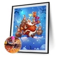 thumbnail image 1 of Cuadros Decorativos DIY taladro redondo completo diamante pintura 5D Santa Claus oveja Kit cartel artesanal Tmvgtek embutido en tela, 1 of 9