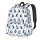 thumbnail image 1 of Disketp Skiing Penguin Funny Mochila Escolar de Gran Capacidad y Peso Ligero, Mochila de Viaje Ideal para Escuela, Trabajo y Uso Diario, Cómoda y con Estilo, 1 of 8
