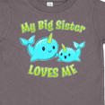 thumbnail image 4 of Inktastic My Sister loves me- cute narwhal Boys or Girls Toddler T-Shirt, 4 of 5