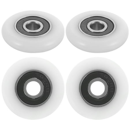 

landege 4pcs Shower Door Rollers Bathroom Glass Door Runners Small Sliding Glass Door Pulley Replacement