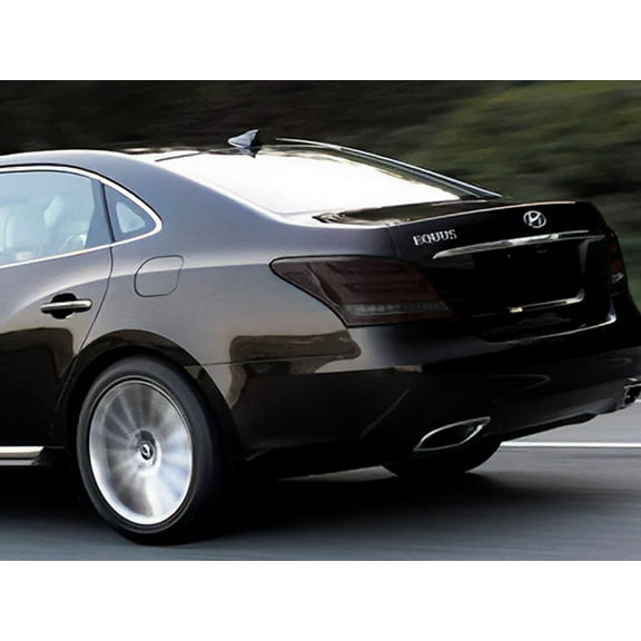 Rvinyl Tail Light Tint Covers Compatible with Hyundai Equus 2011-2016 - Smoke