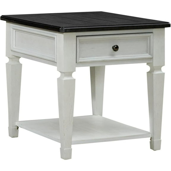 Liberty Furniture Allyson Park Drawer End Table - White