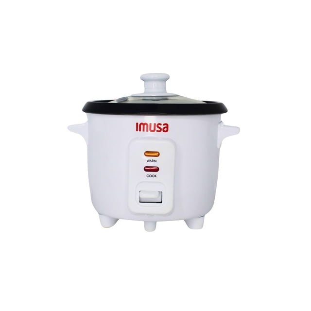 Olla Arrocera Eléctrica Imusa Cerámica Blanca 1.5 Tazas
