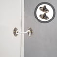 thumbnail image 4 of TABLZONE 2pcs Window Dressing Hardware Window Hook Base Brass Antique Bronze for Decorators, 4 of 8