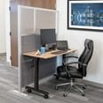 thumbnail image 3 of A-TO-Z SUPPLY MW-5370-FCG Modular Room Divider Wall System - 53" x 70" Starter Wall, 3 of 3