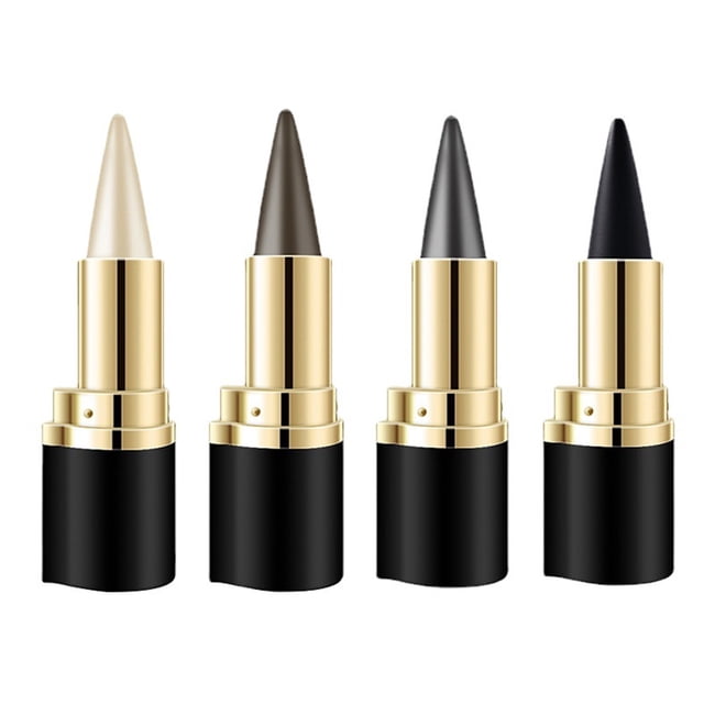 Juego de 4 delineadores de ojos en gel de color, herramienta de delineador de ojos en crema, lápiz delineador de ojos a prueba de manchas, delineador de ojos mate y con purpurina en barra de gel,