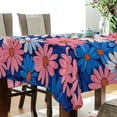 thumbnail image 5 of Yayeee Tablecloths 60" x 120" Rectangle Wrinkle Resistant Party Table Cover, Pink Flowers Pattern, 5 of 8