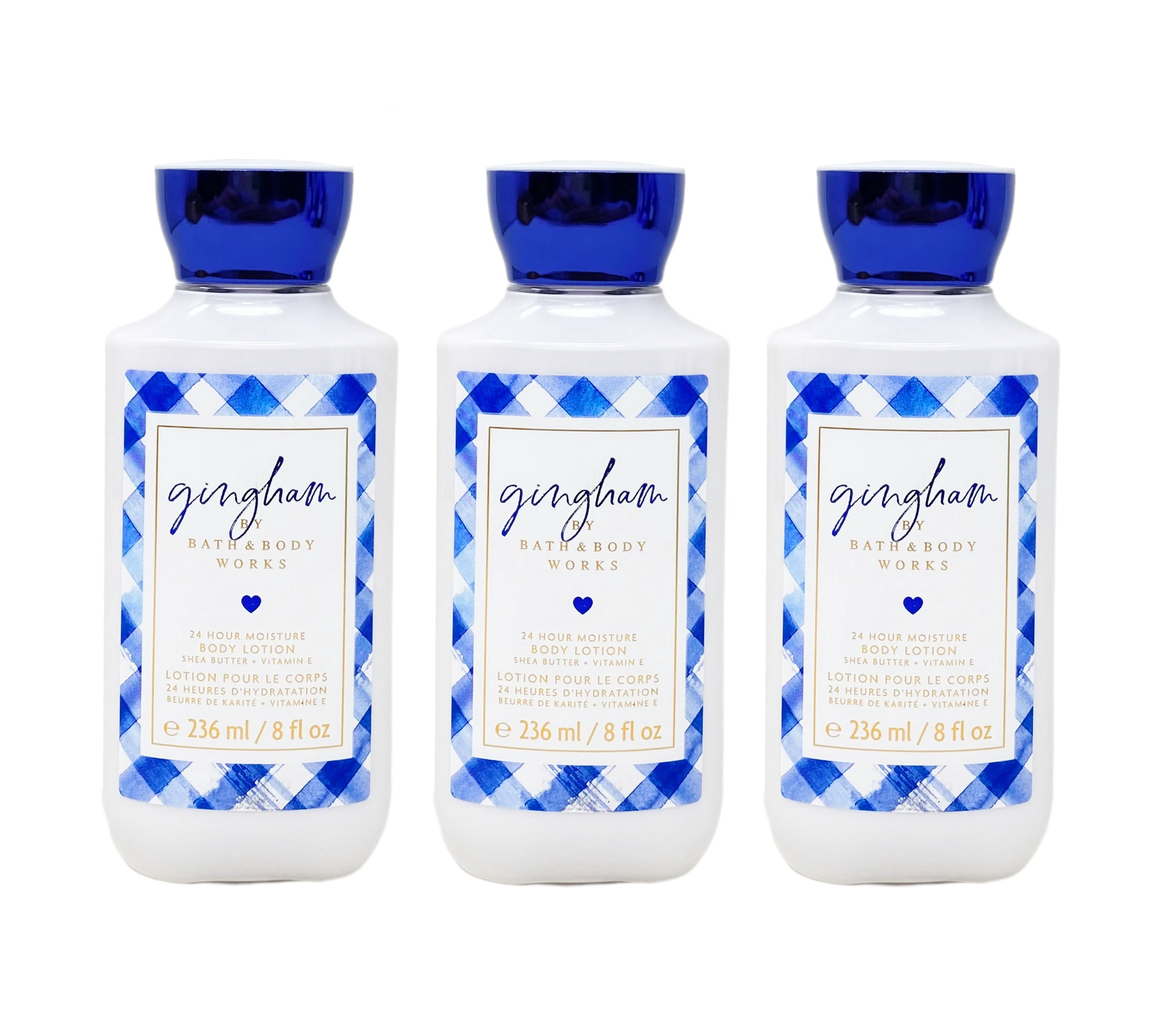 Bath and Body Works Gingham 24 Hour Moisture Body Lotion Gift Set