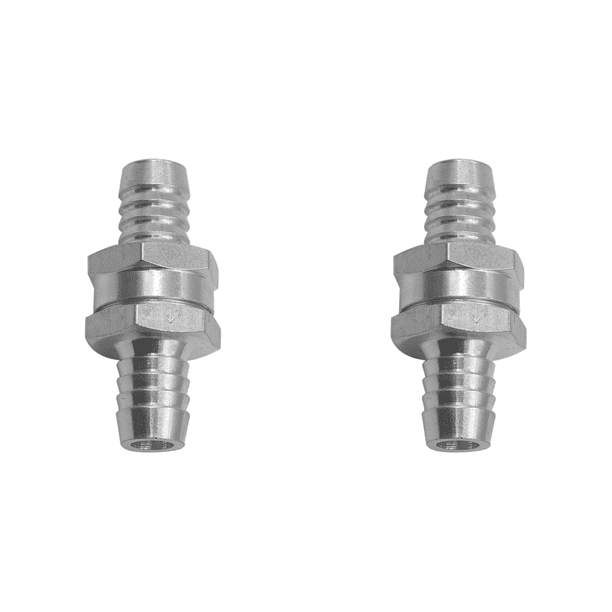 Válvula de retención Aleación de aluminio Combustible Sin retorno Diesel unidireccional para automóvil (12 mm) 2 piezas