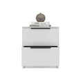 thumbnail image 5 of TUHOME Kaia Nightstand  Engineered Wood Nightstands in  White, 5 of 5