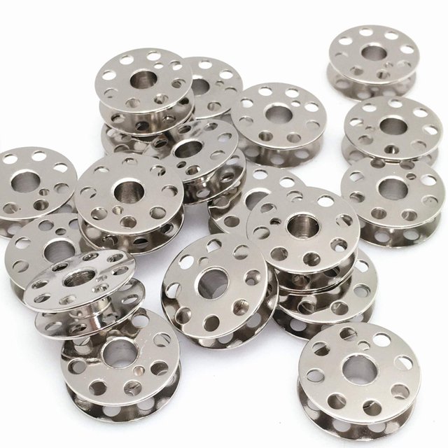 Bobinas de metal YEQIN 20 piezas para Singer Featherweight 221 y 301#45785