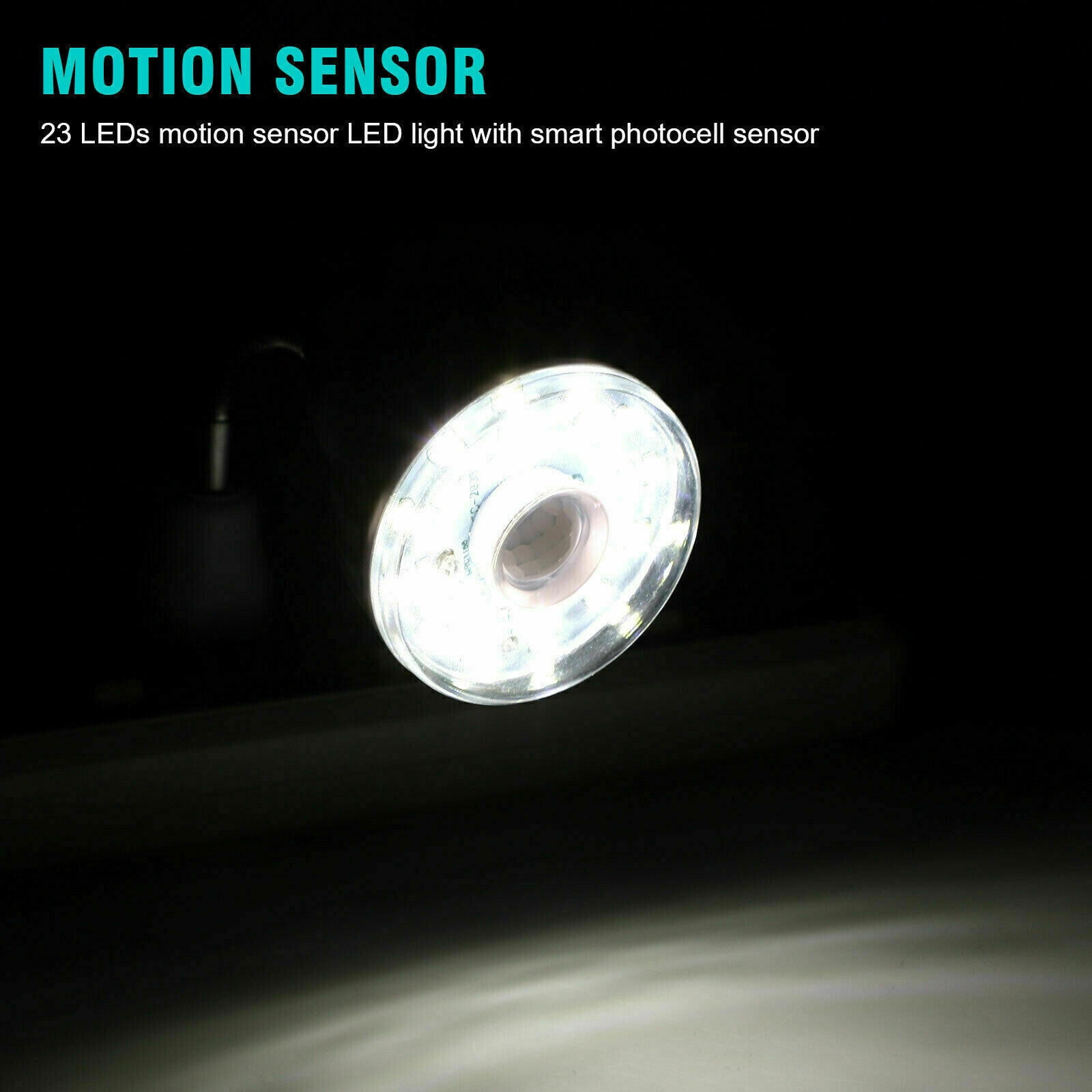 LED Motion-Activated Rotating Flexible Sensor Night Light AC Outlet Plug-in Wall