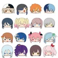 thumbnail image 2 of Juguete de peluche con colgante de mascota Mochi de 8 cm de Geunine, juguete de Anime PROYECTO SEKAI Wonderlands X Showtime Nightcord Vivid BAD SQUAD Leo/Need, 2 of 5