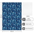 thumbnail image 2 of 2 Pcs Funny Kitchen Towels,Blue Christmas Snowflake Pattern Microfiber Dish Towels,Kitchen Tea Towels,Kitchen Towel Set (18" X 26"), 2 of 7