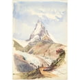 thumbnail image 3 of John Singer Sargent 18x24 Black Modern Framed Museum Art Print Titled - The Matterhorn (1870), 3 of 5