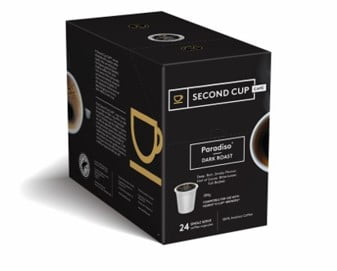 SECOND CUP PARADISO DARK PODS 24 Pods