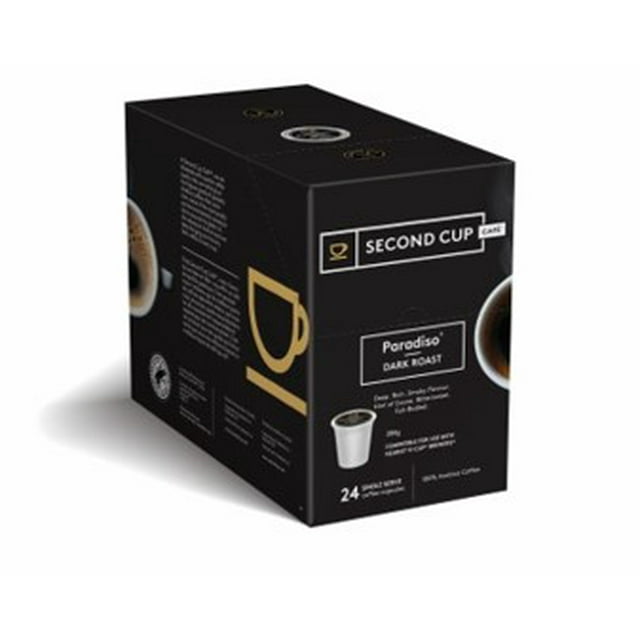 SECOND CUP PARADISO DARK PODS 24 Pods