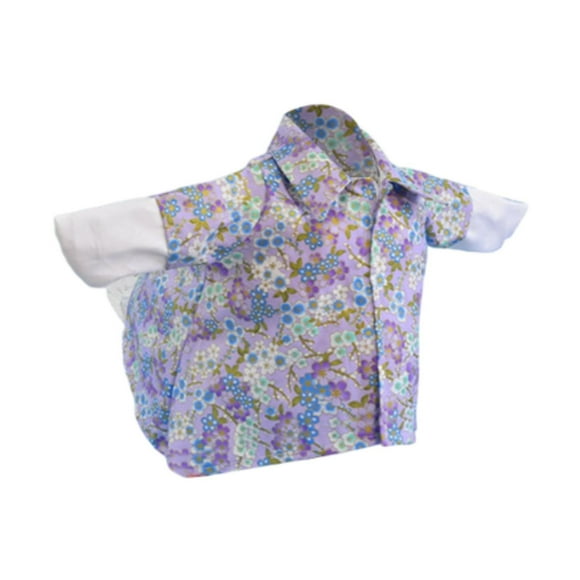 Disfraz de Goose Outfit, ropa de ganso decorativa creativa para la estatua de 23 para el adorno de decoración del césped del paisaje del jardín Púrpura