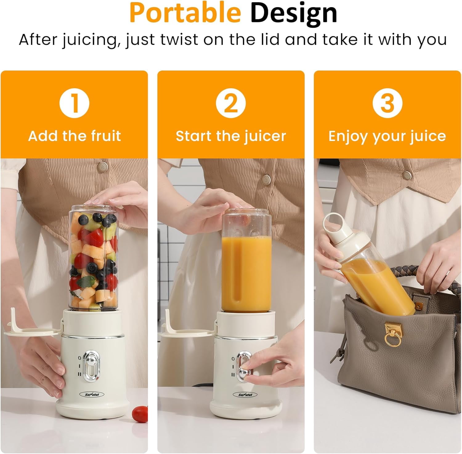 4-in-1 Electric Food Chopper & Small Processor with Glass Bowl