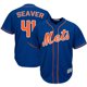 thumbnail image 2 of Uniforme de béisbol de los New York Mets para mujer, número 41, azul, 2 of 2