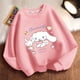 thumbnail image 1 of Nueva sudadera con estampado de dibujos animados de Sanrio Cinnamoroll para niñas, sudadera de sección gruesa de otoño e invierno, ropa de moda para niñas, 1 of 4