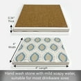 thumbnail image 4 of Thirstystone Coastal Flare Tumbled Tile Stone Coaster Create Your Own Set, 4 of 8