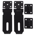 thumbnail image 1 of LOLIPPYY 2Ud Pestillo De Seguridad Negro Para Puertas Y Gabinetes De Inoxidable, 1 of 8