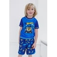 thumbnail image 2 of Hot Wheels UPF 50+ Pullover Rash Guard and Swim Trunks Outfit Set Toddler to Little Kid, 2 of 5