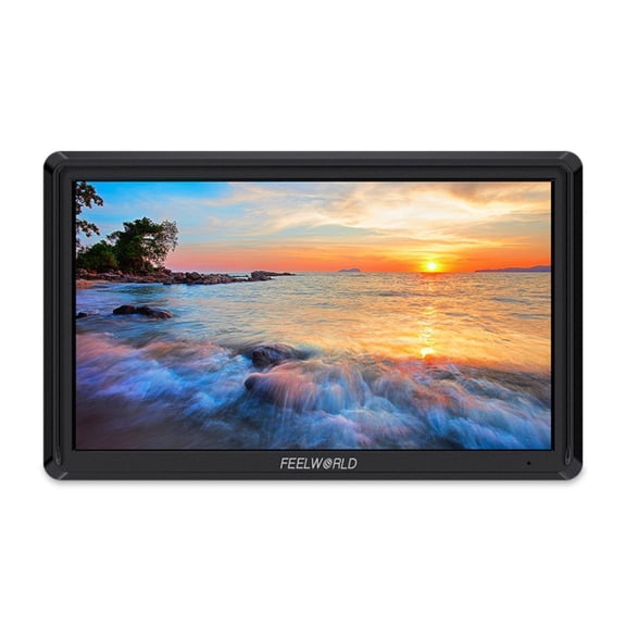 FeelWorld FW568 V3 6-Inch IPS 4K HDMI On-Camera Monitor with Sunshade and Tilt Arm Mount