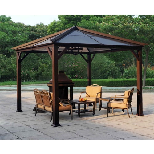 Sunjoy Oakland Hills PC Top Gazebo by Sunjoy