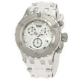 thumbnail image 1 of Invicta Women's 0529 Reserve Specialty Mother Of Pearl Dial White Rubber Strap Chronograph Watch, 1 of 4