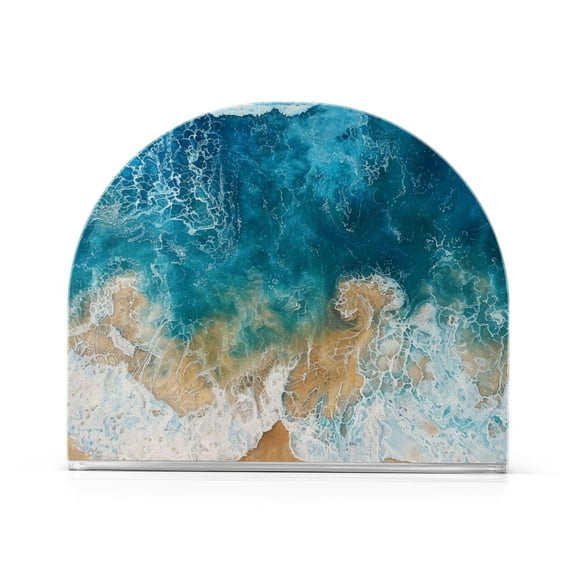 Beach Ocean Napkin Holders for Tables Napkin Stand Paper Holder Organizer Tabletop Tissue Box Dispenser