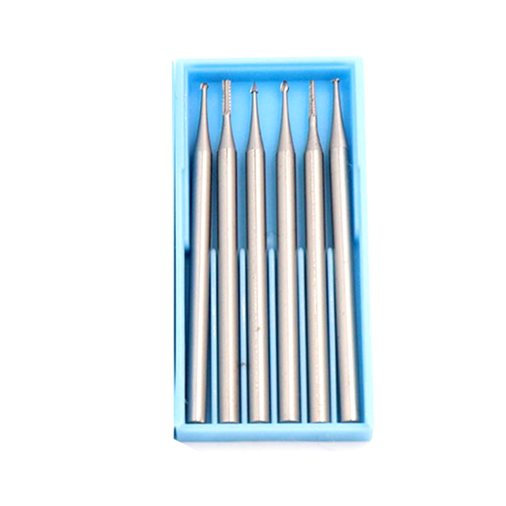 Sculpture Tool On Stone Modeling Accessory,Lot of 10pcs Rigid Stone Burin Tools Engraving Sculpture with A Black Bag 